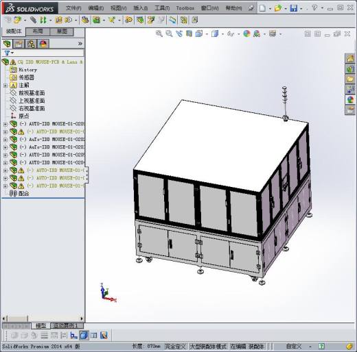 自动化鼠标组装机3D模型缩略图