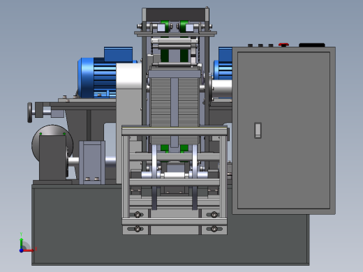木板条切割机前视缩略图