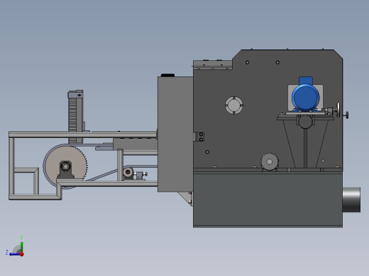 木板条切割机右视缩略图