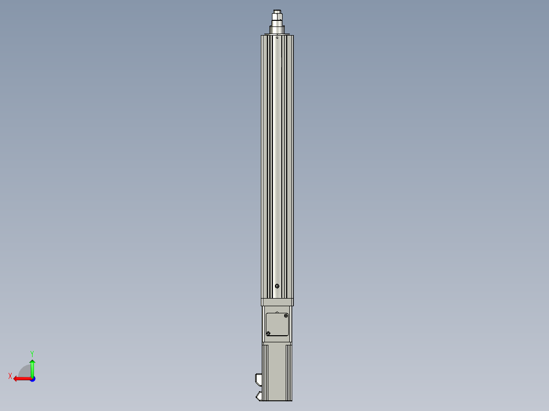 12VZ电动缸-VZ6-S400-BC后视图