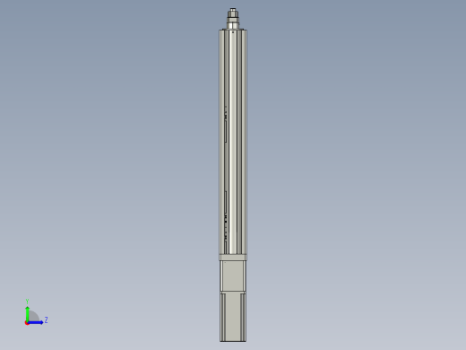 12VZ电动缸-VZ6-S400-BC左视缩略图