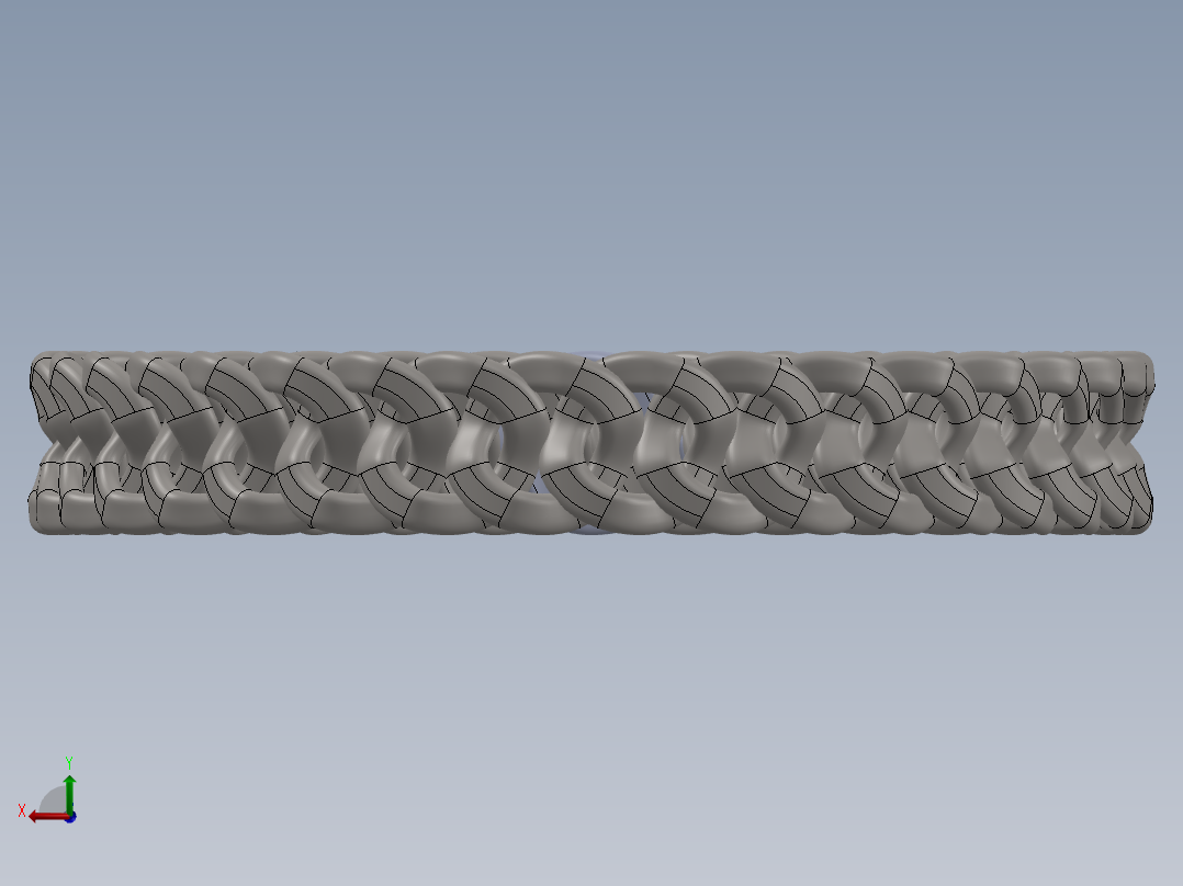 手镯，链条后视图