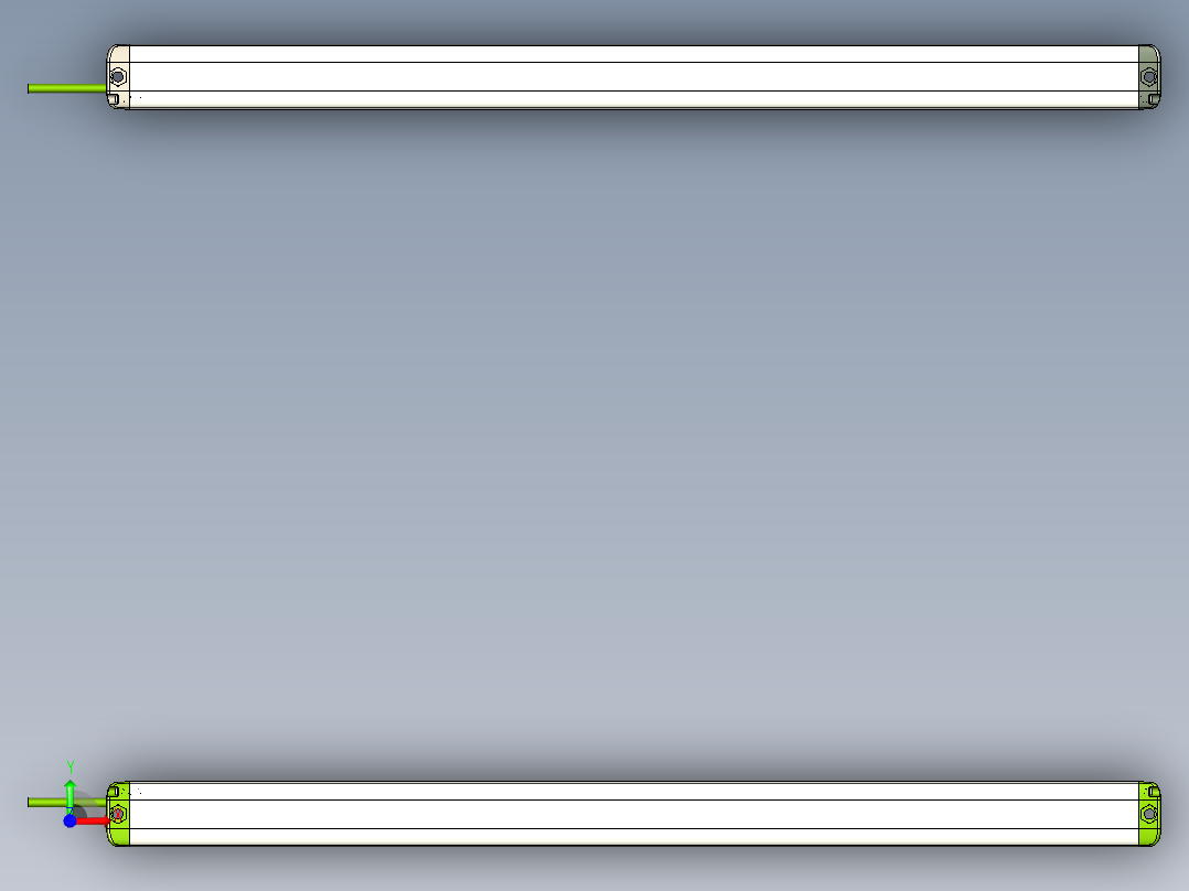 安全_区域传感器H2TLS4410_3D前视图