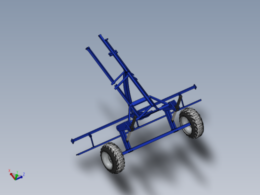 基于SolidWorks耕地犁犁铧的上下摆动的结构设计-资料