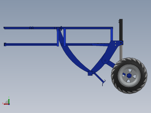基于SolidWorks耕地犁犁铧的上下摆动的结构设计-资料后视缩略图