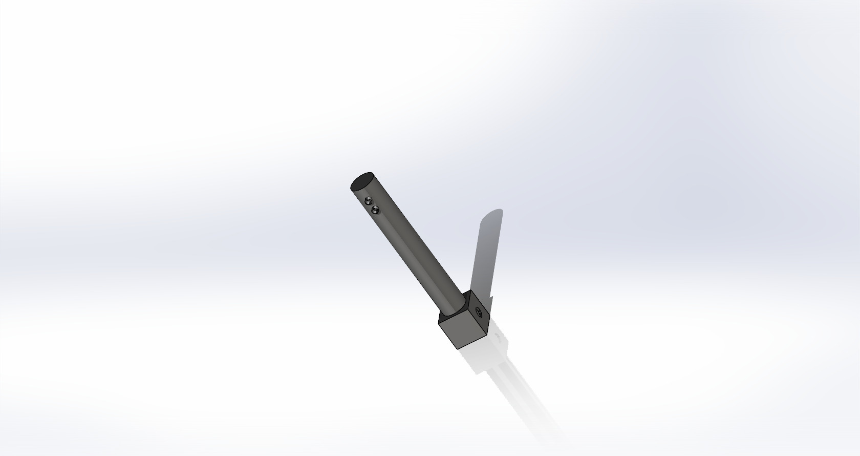 基于SolidWorks耕地犁犁铧的上下摆动的结构设计-资料