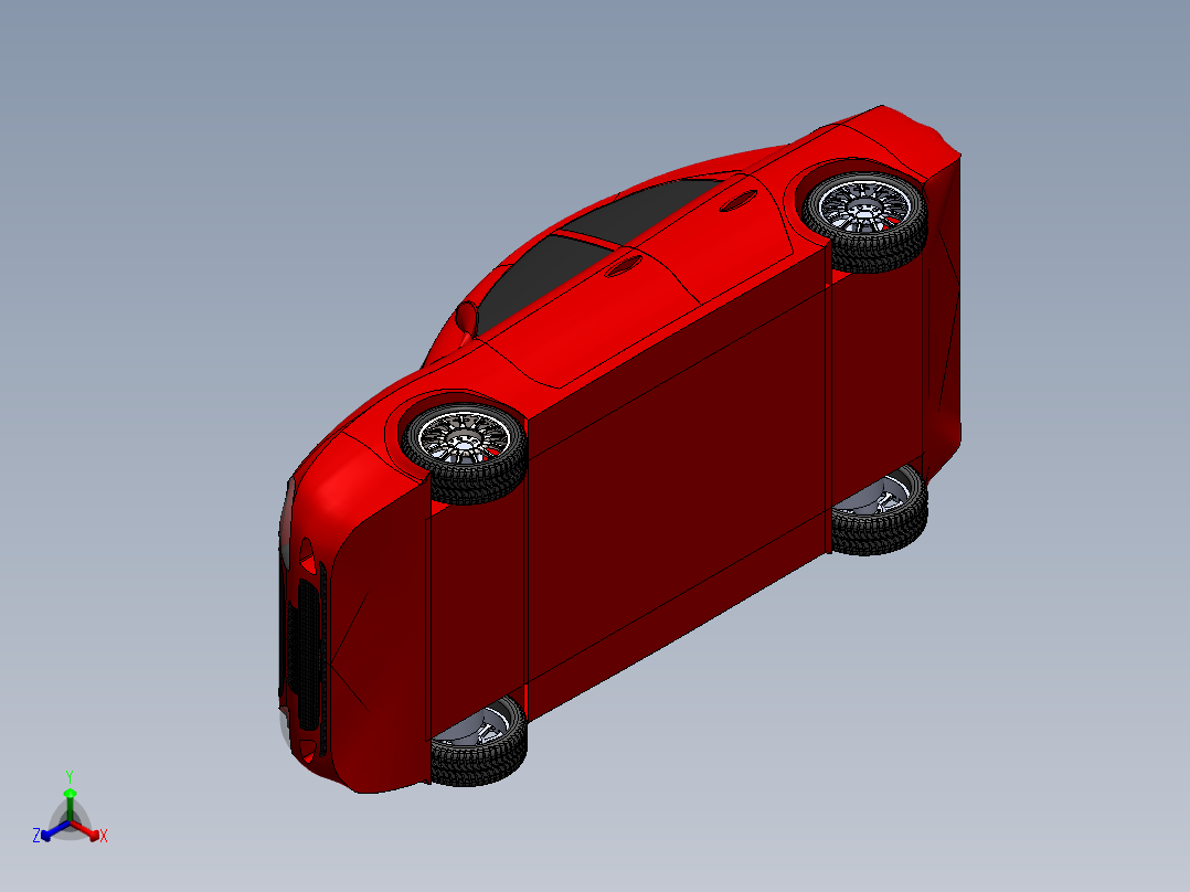 059-雪体龙正等轴测图