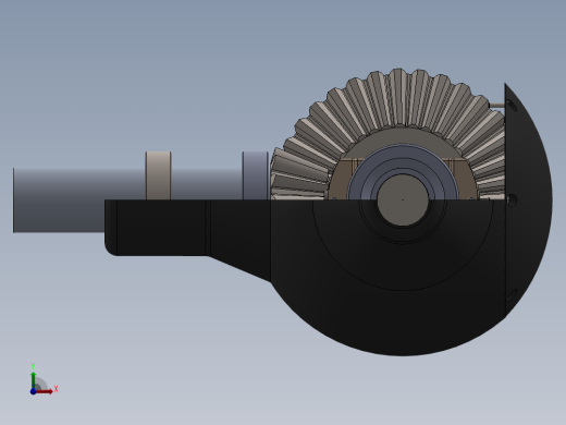 汽车差速器前视缩略图