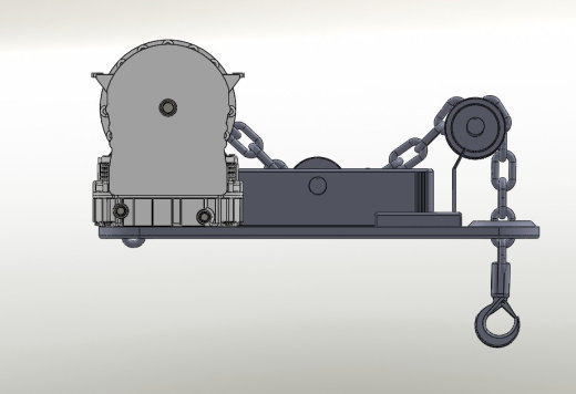 起重机绞盘设计缩略图