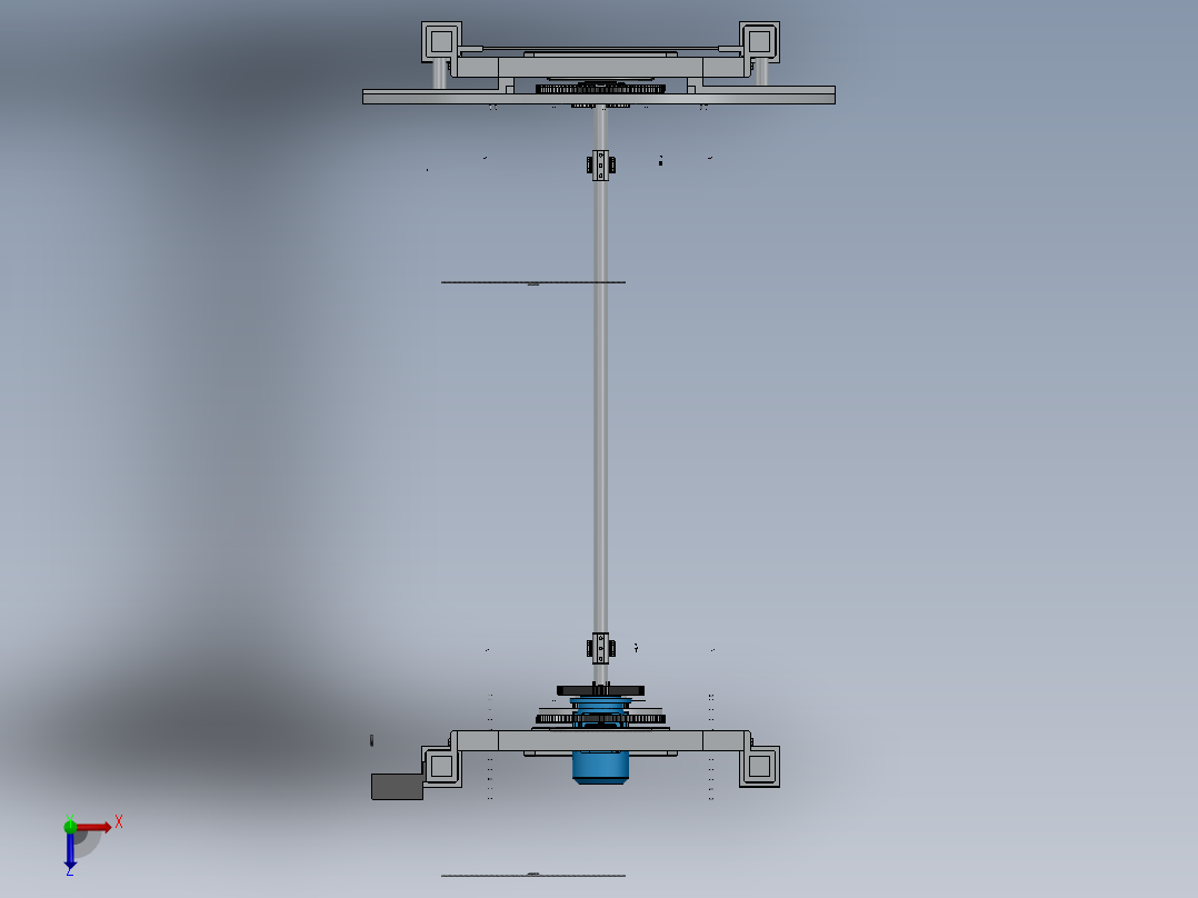 RAP - 旋转式汽车停车场--sw俯视图