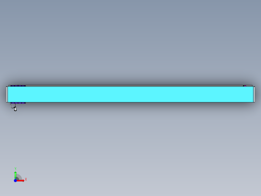 威洛博VL系列直线电机模组-VL22H3-S3150前视缩略图