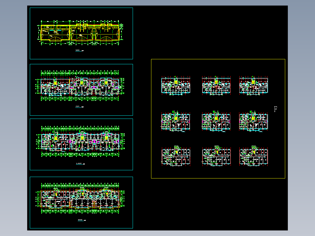 住宅建筑平面图三