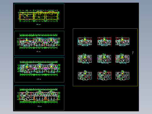 住宅建筑平面图三
