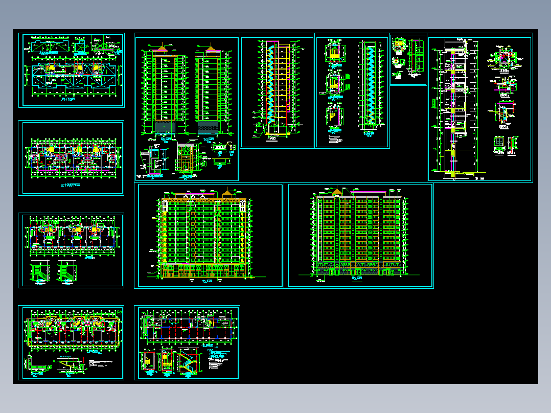 高层住宅全套施工图