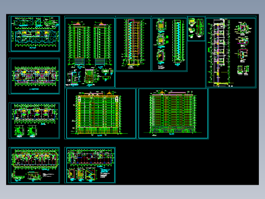 高层住宅全套施工图