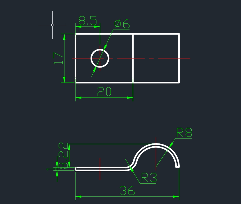 D0695-2.5兆瓦电源线卡落料冲孔倒装复合模设计CAD+说明书==509246=300