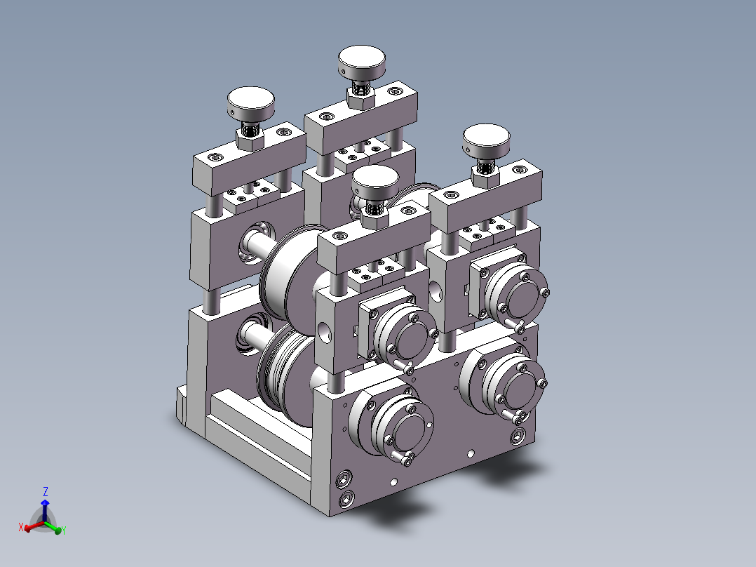 预弯成型切断机（sw18可编辑+工程图）