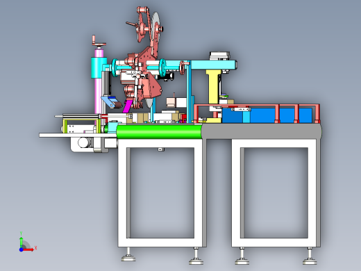 包装称重贴标step前视缩略图