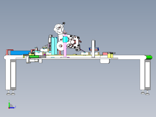 包装称重贴标step左视缩略图