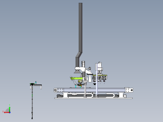 热熔机在线式（sw16看编辑+工程图+bom）后视缩略图