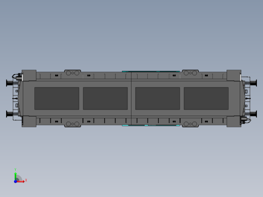 火车、动车、高铁(61)前视缩略图