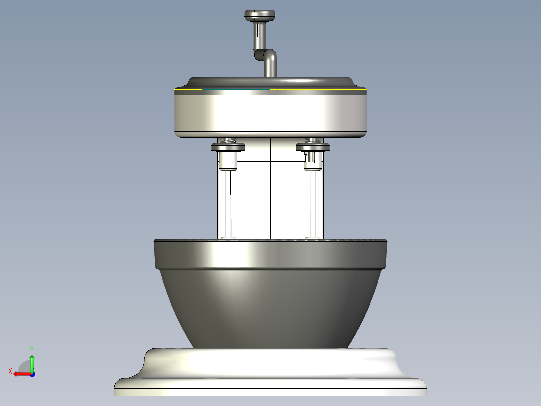 B2004405-手动搅拌器后视图