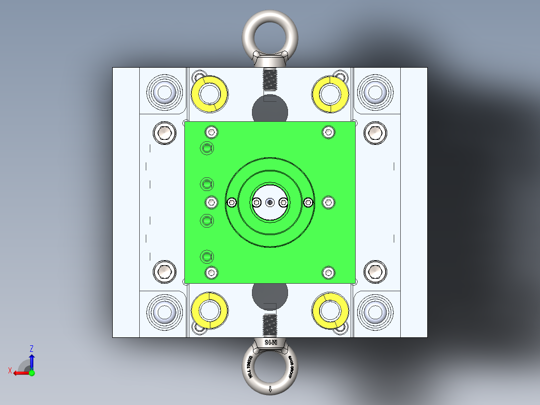 注塑模具、模具(49)右视图