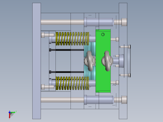 注塑模具、模具(49)俯视缩略图