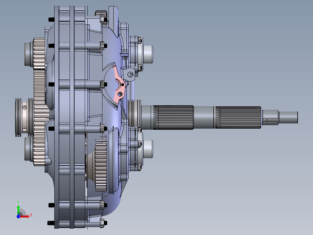 增压器(25)前视图