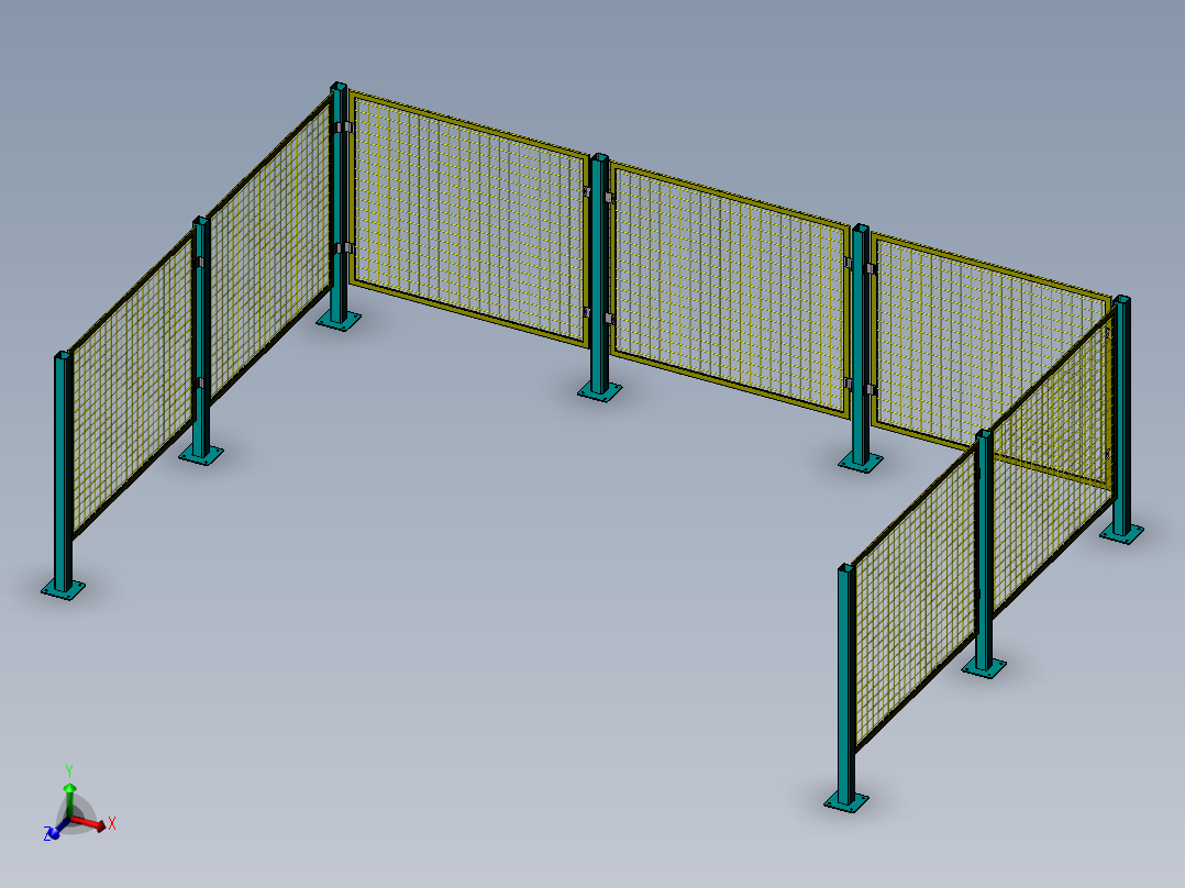 货架、设备防护围栏