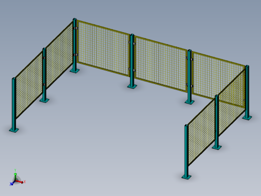 货架、设备防护围栏