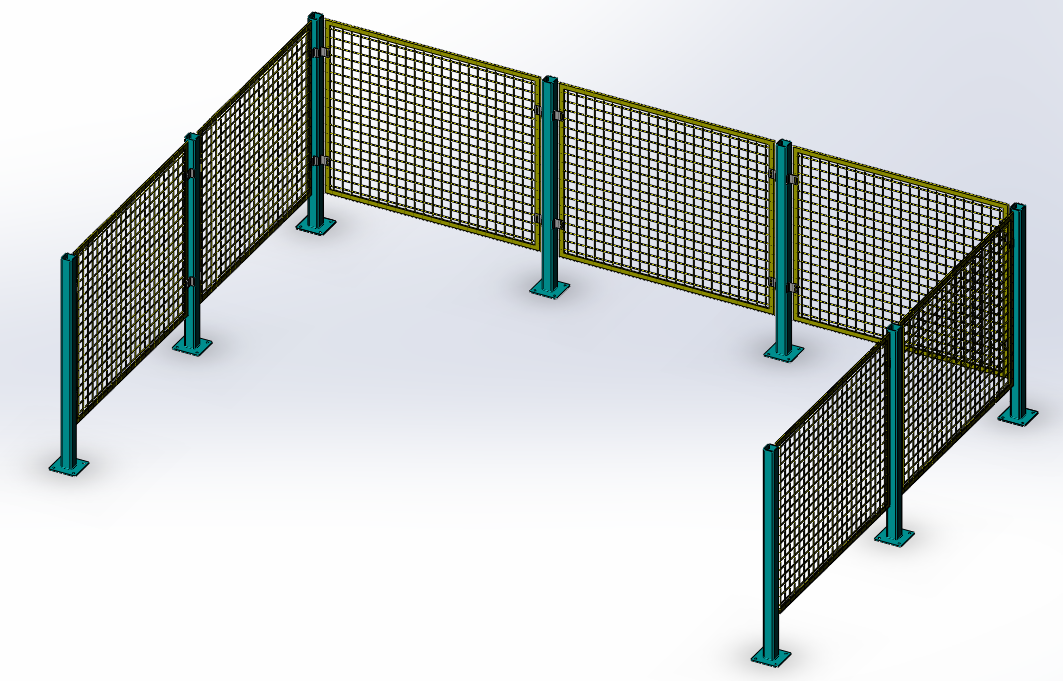 货架、设备防护围栏
