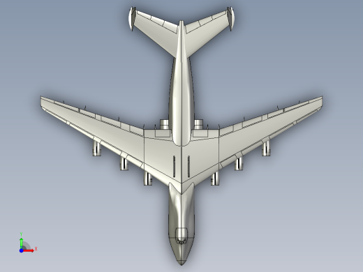 An-225大型战略运输机前视缩略图