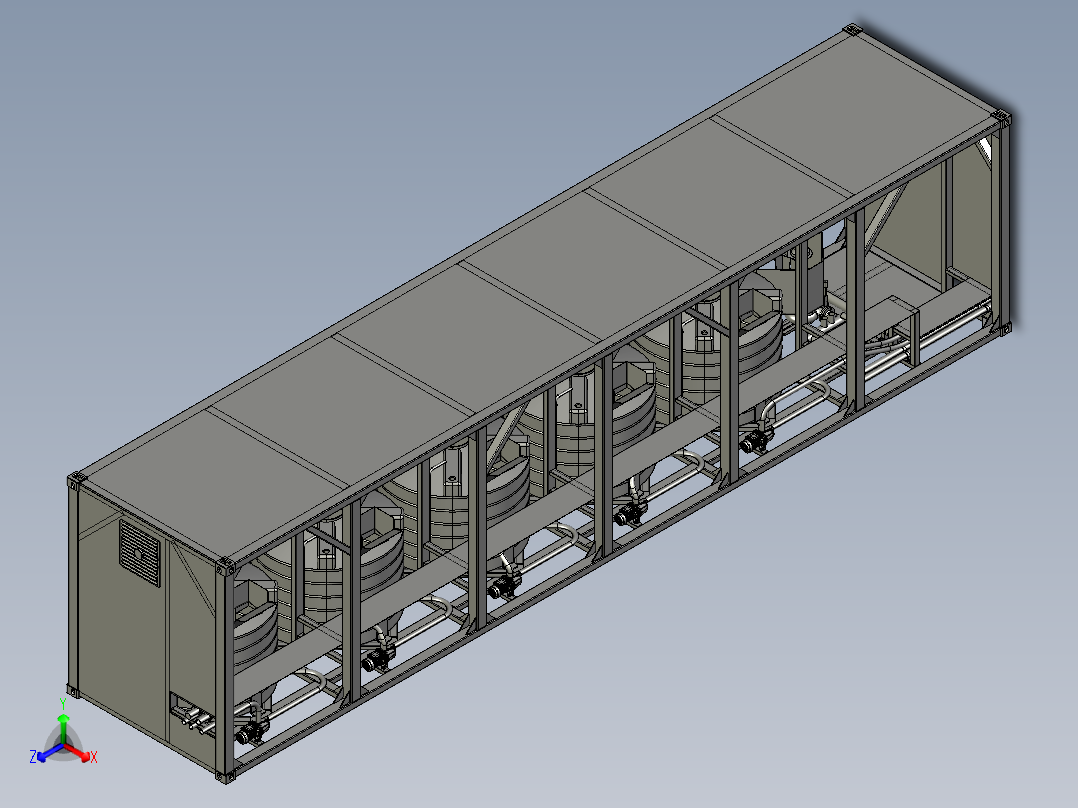 A2004729-矿石加工浮选厂试剂单元前视图