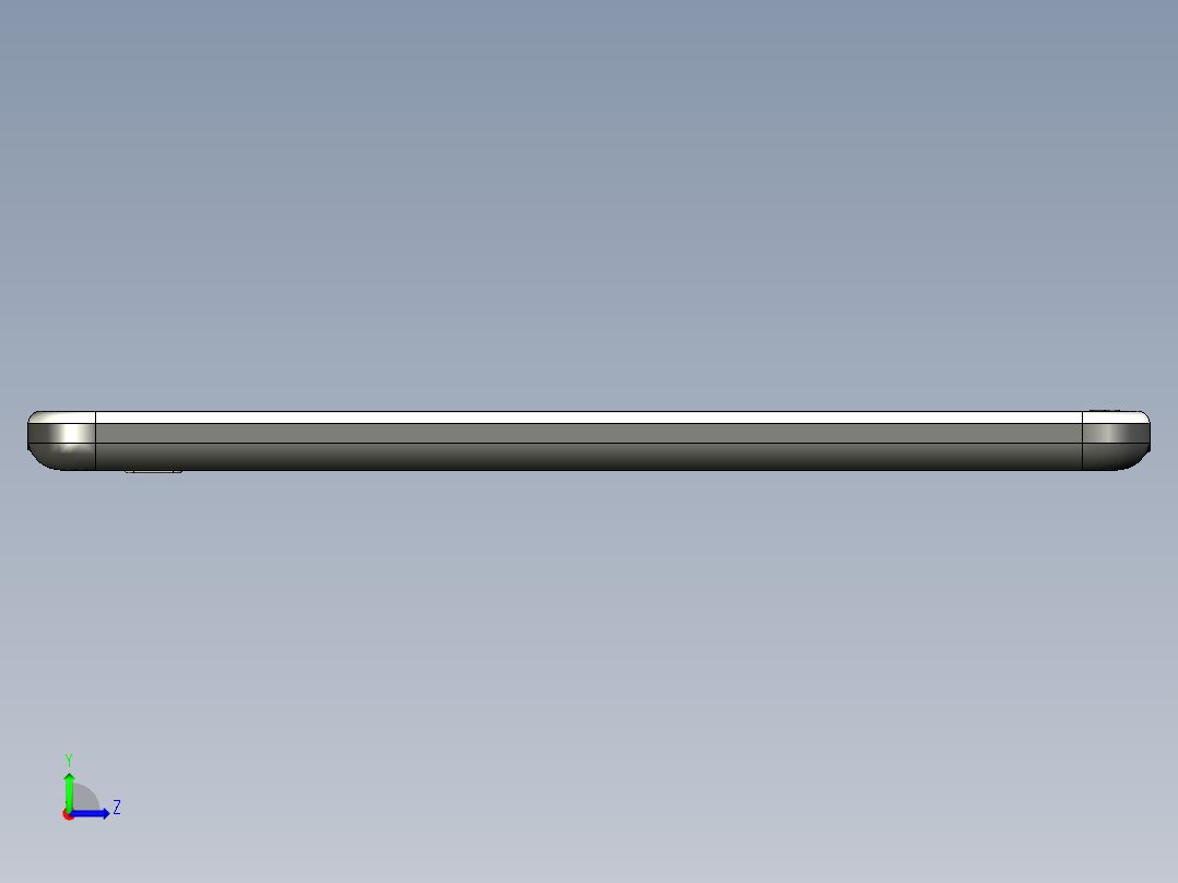 B2005255-三星 Galaxy Tab 4 10.1平板电脑左视图