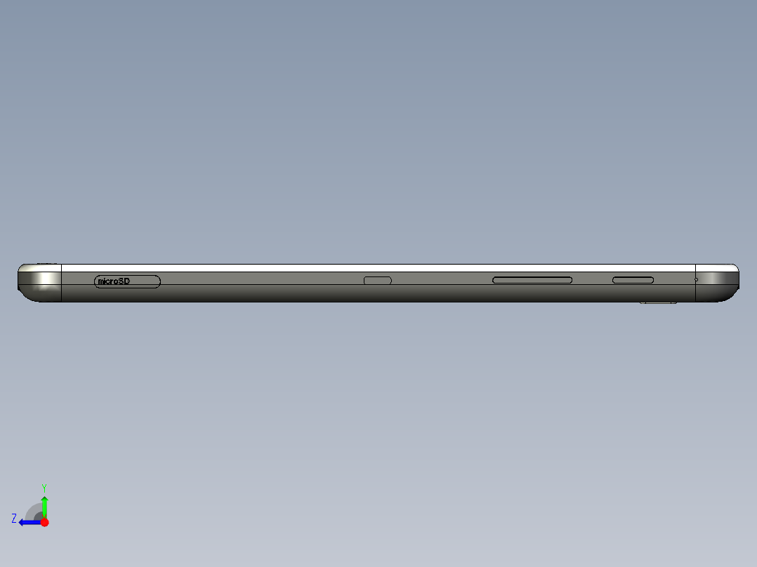 B2005255-三星 Galaxy Tab 4 10.1平板电脑右视图