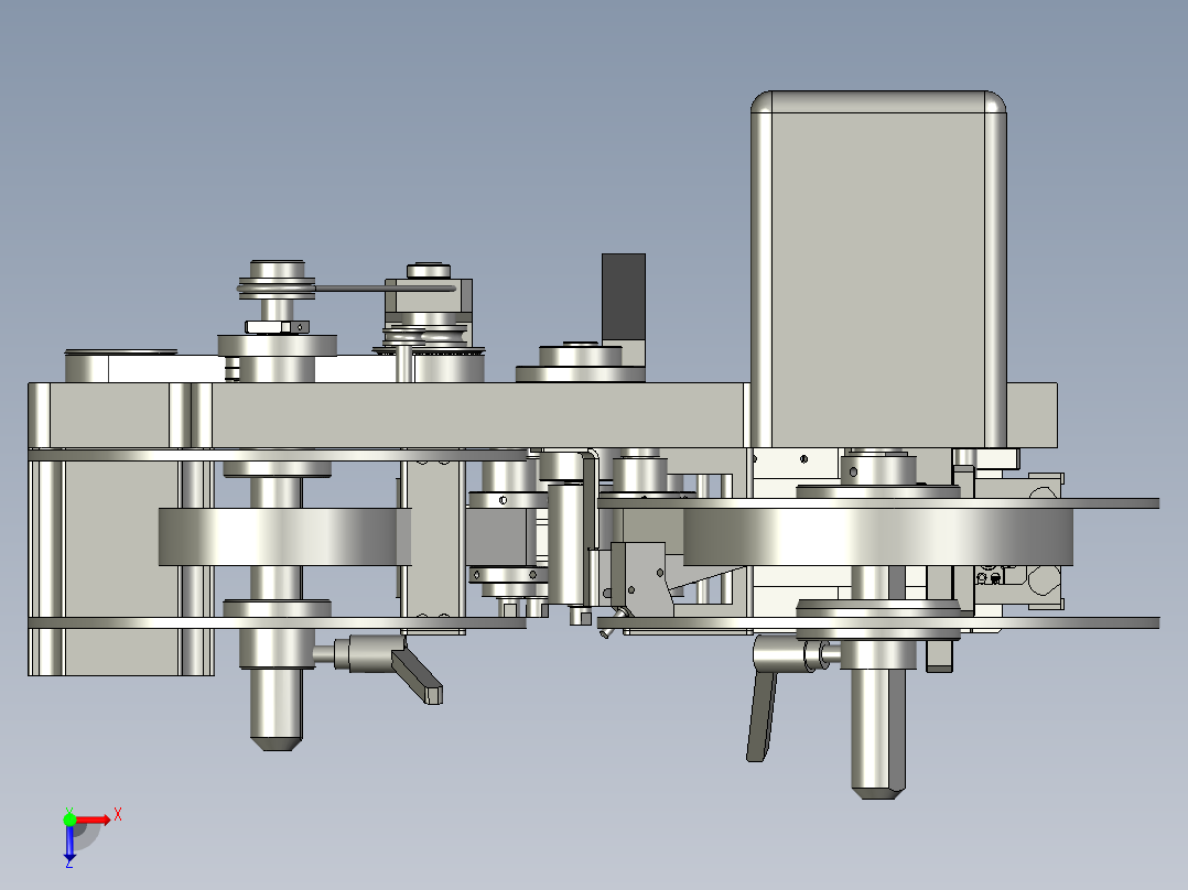 QT1AE00022-A100贴底模组件BS俯视图