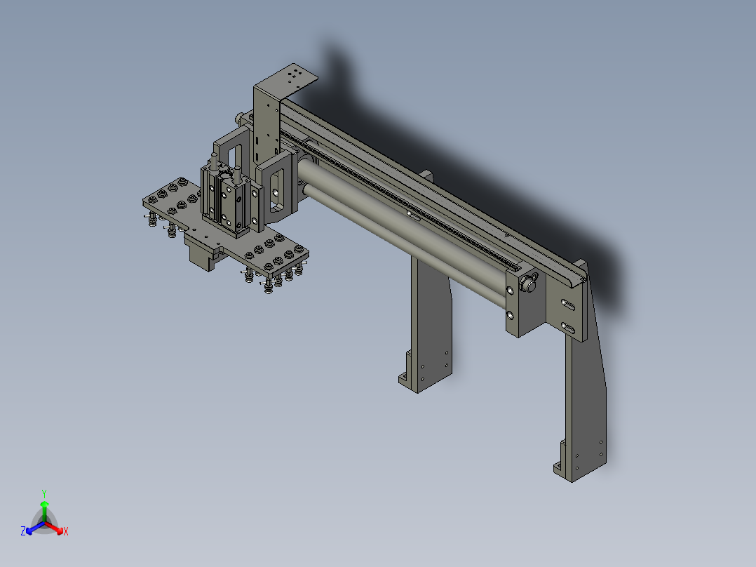 450机械手装配体右