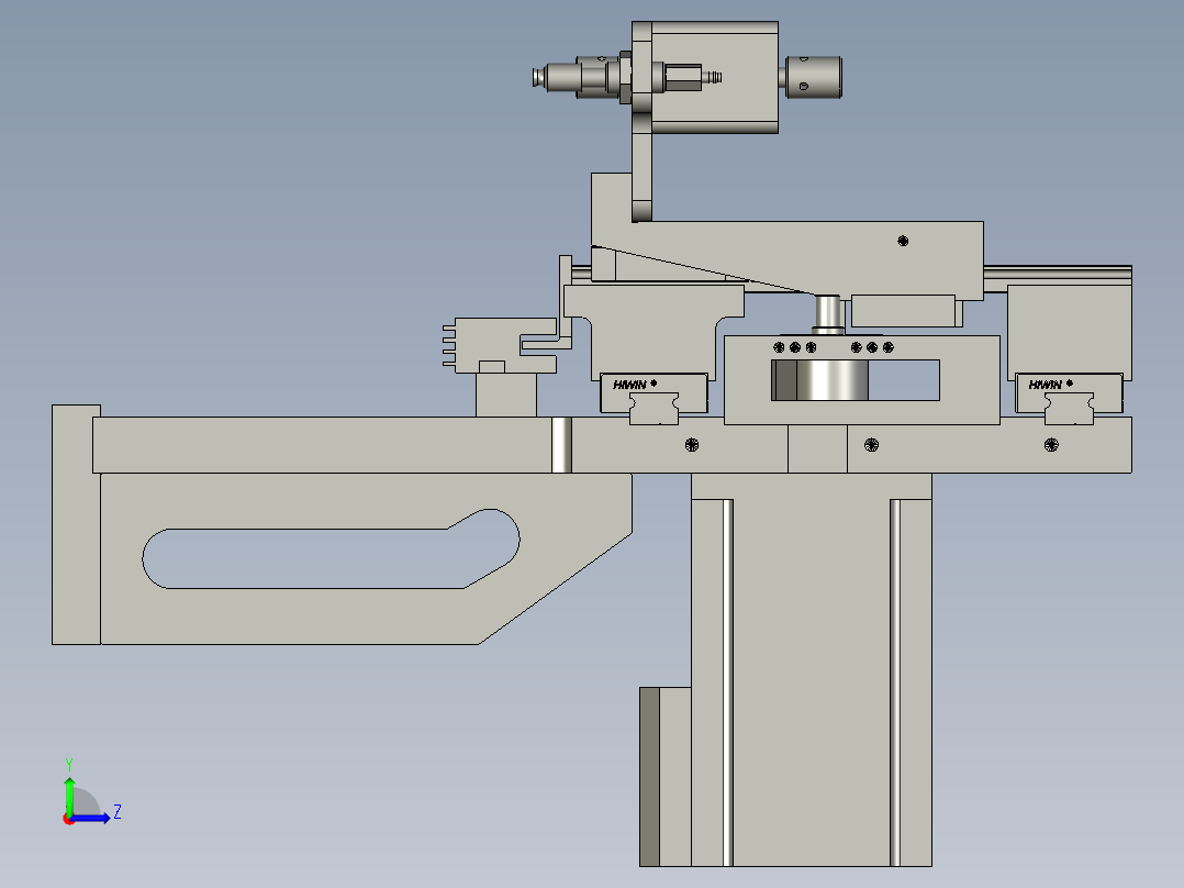 71020001移料组合左视图