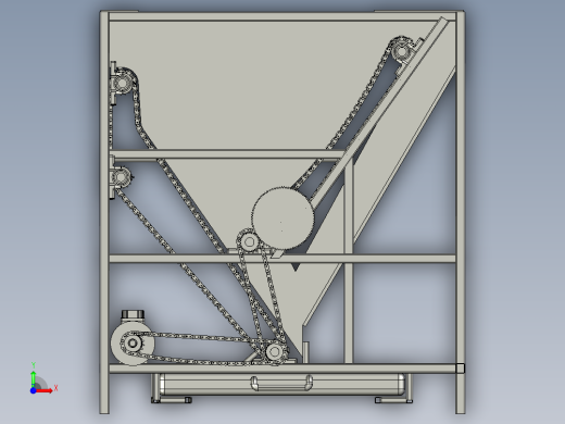 藤条木屑秸秆破碎机前视缩略图