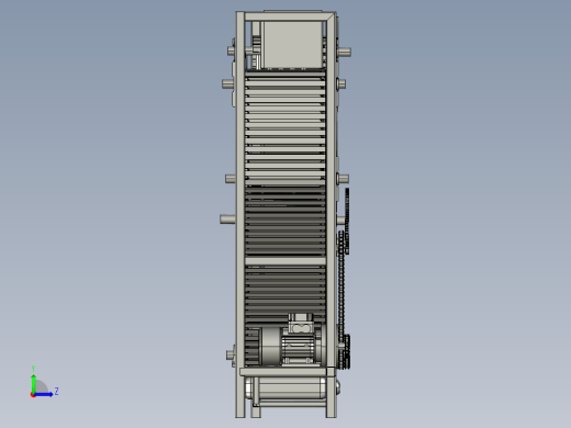 藤条木屑秸秆破碎机左视缩略图