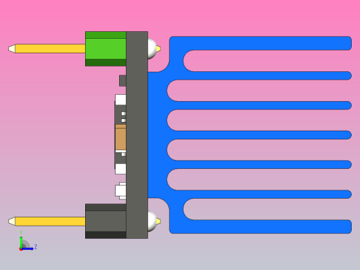 TMC2209步进驱动器左视缩略图