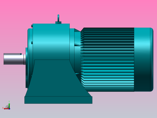 AMH卧式减速电机[AMH-125-0.5-11-30]后视缩略图