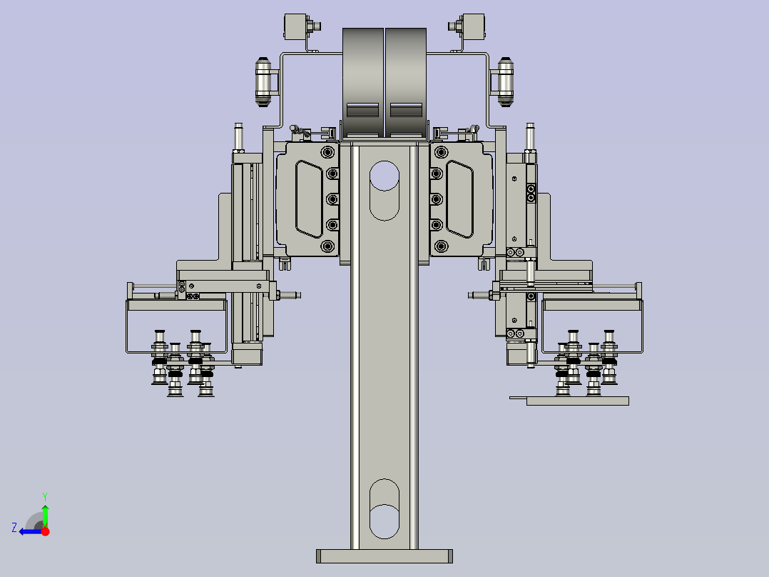 YHJ-05-000移栽机械手右视图
