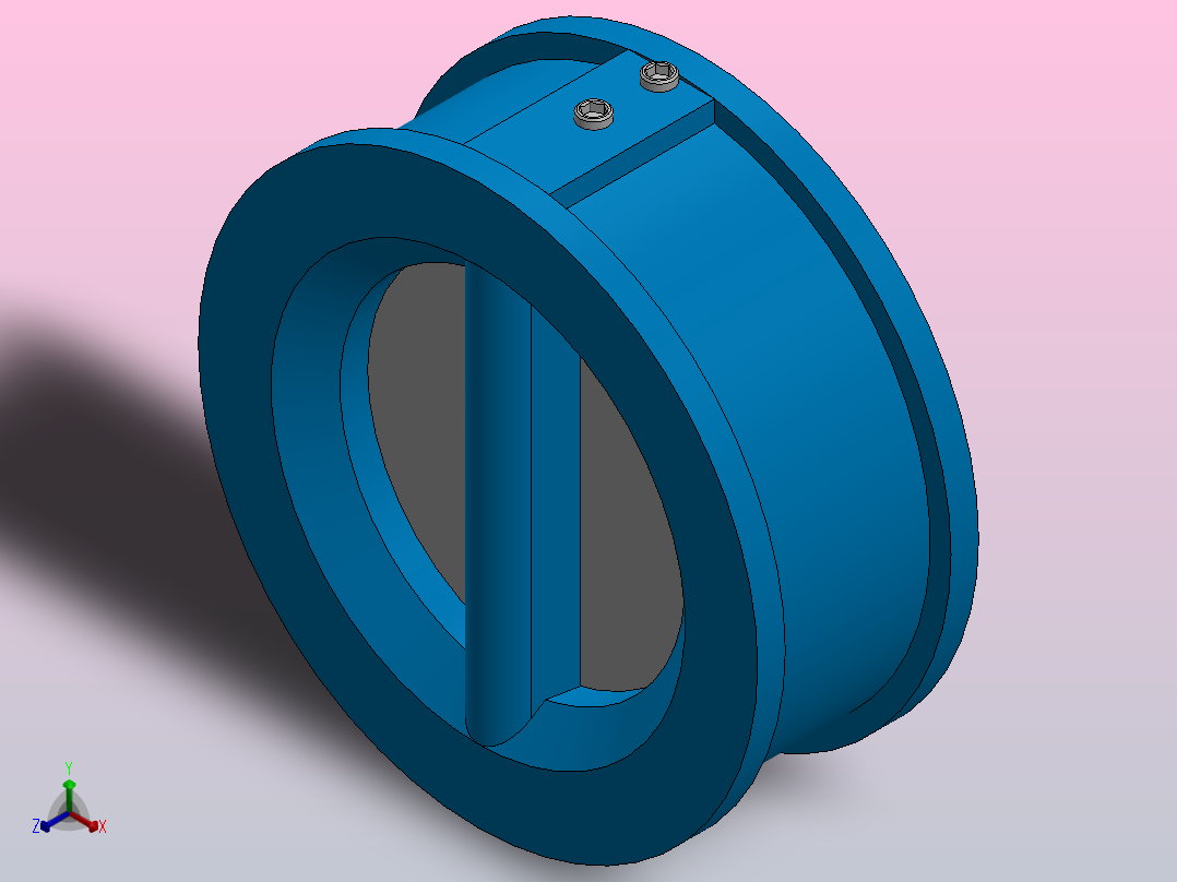 DN50 - DN200止回阀2”-8”主视图