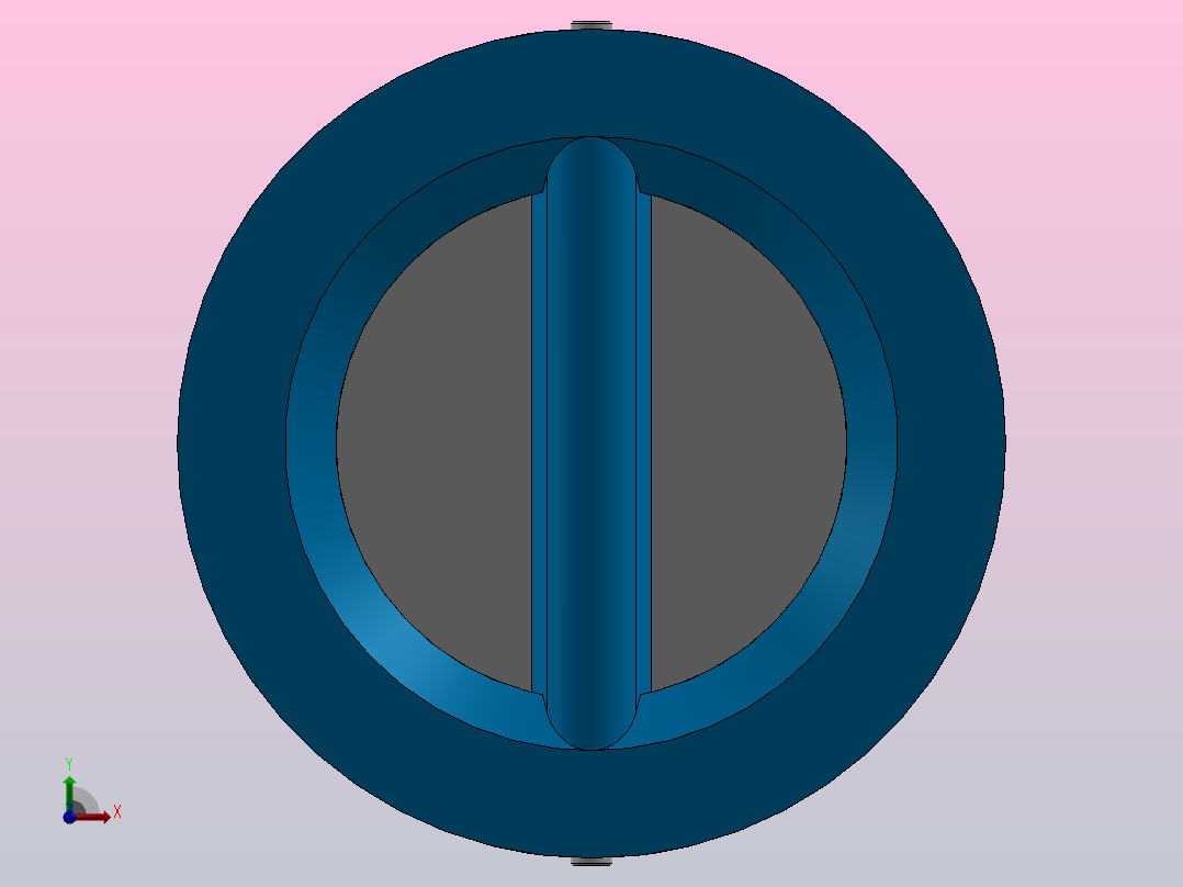 DN50 - DN200止回阀2”-8”前视图