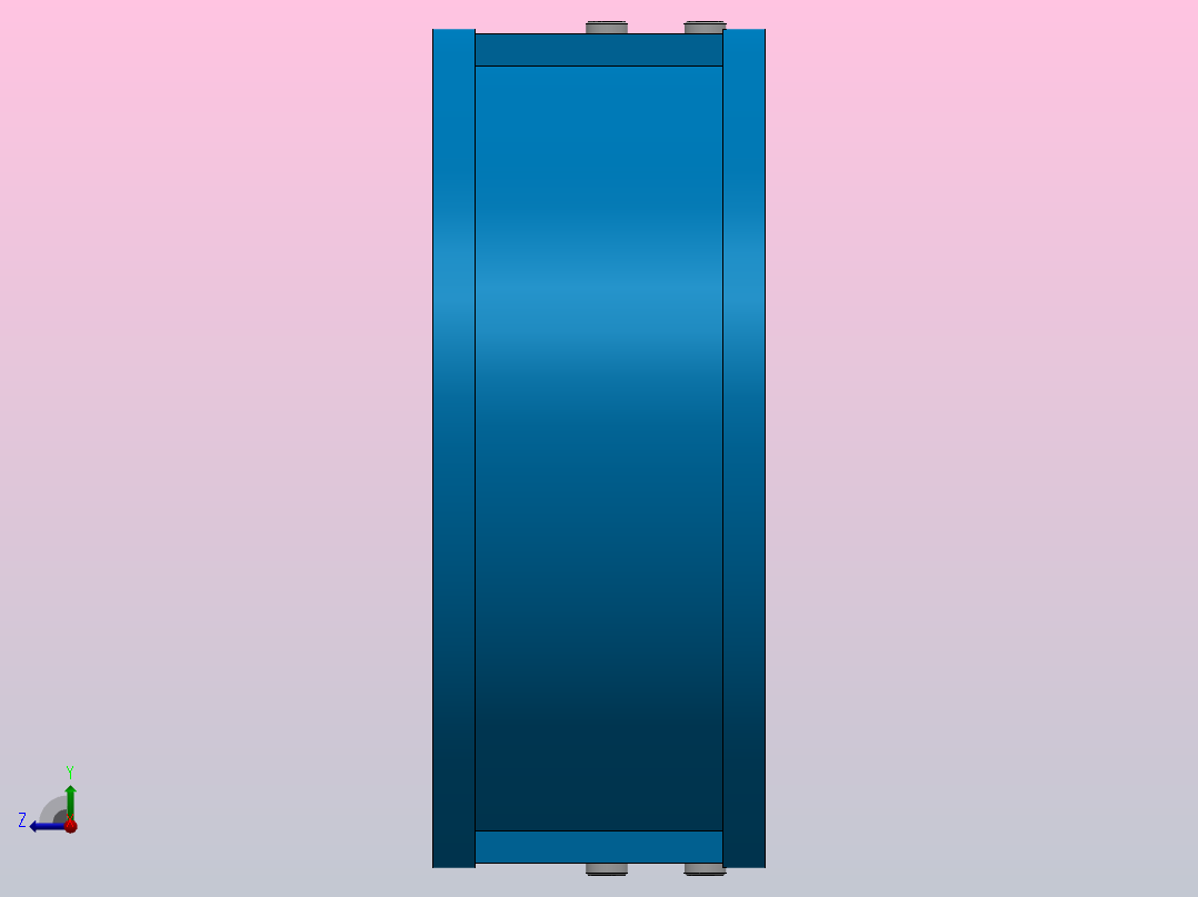 DN50 - DN200止回阀2”-8”右视图