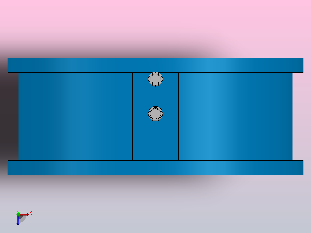 DN50 - DN200止回阀2”-8”俯视图