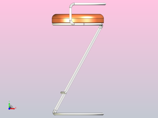 酒吧间高脚凳03前视缩略图