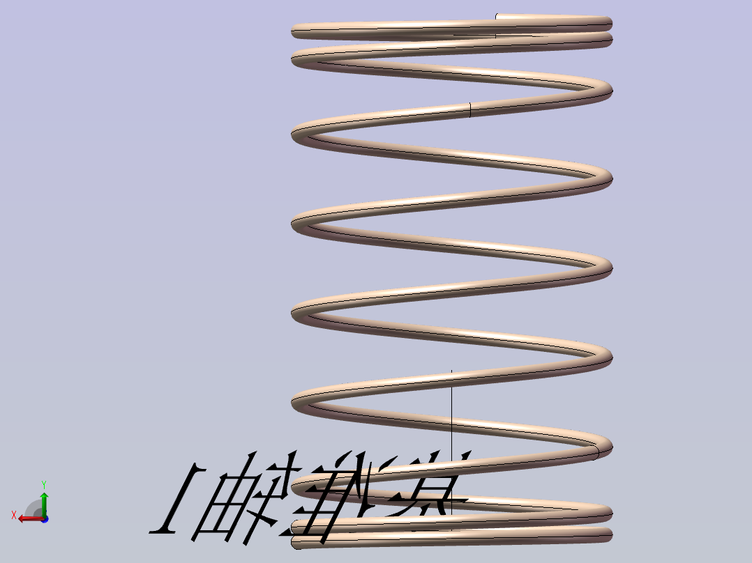 压缩弹簧 上隆 SUSL-D12-L20后视图